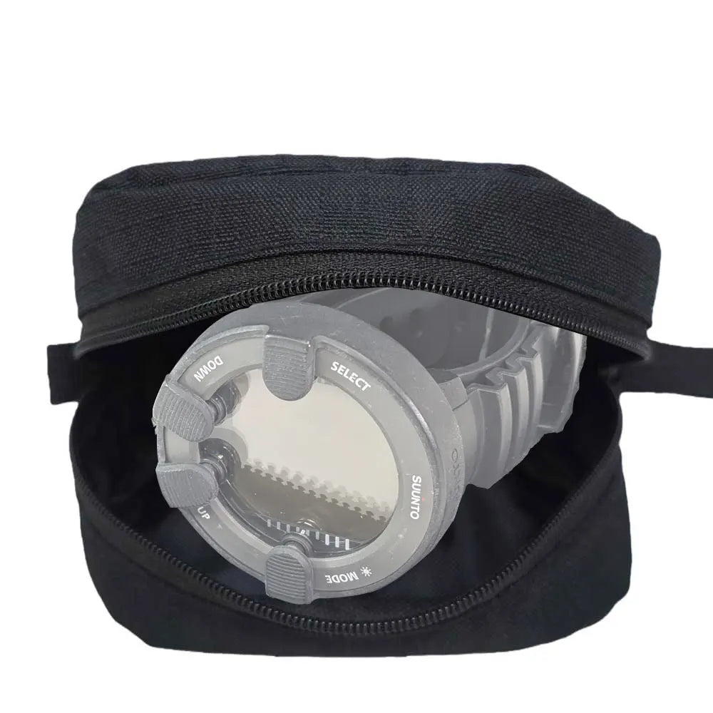 Soft Bag Padded Pouch Case for Scuba Dive Computer Zippered Protector Diving Tank Pod Protective Bag Oasis Select Default Title