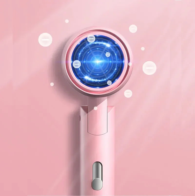 Folding Hairdryer With Carrying Bag Hot Air Anion Hair Care For Home MIni Travel Hair Dryer Blow Drier Portable Hair Brush Dryer Oasis Select