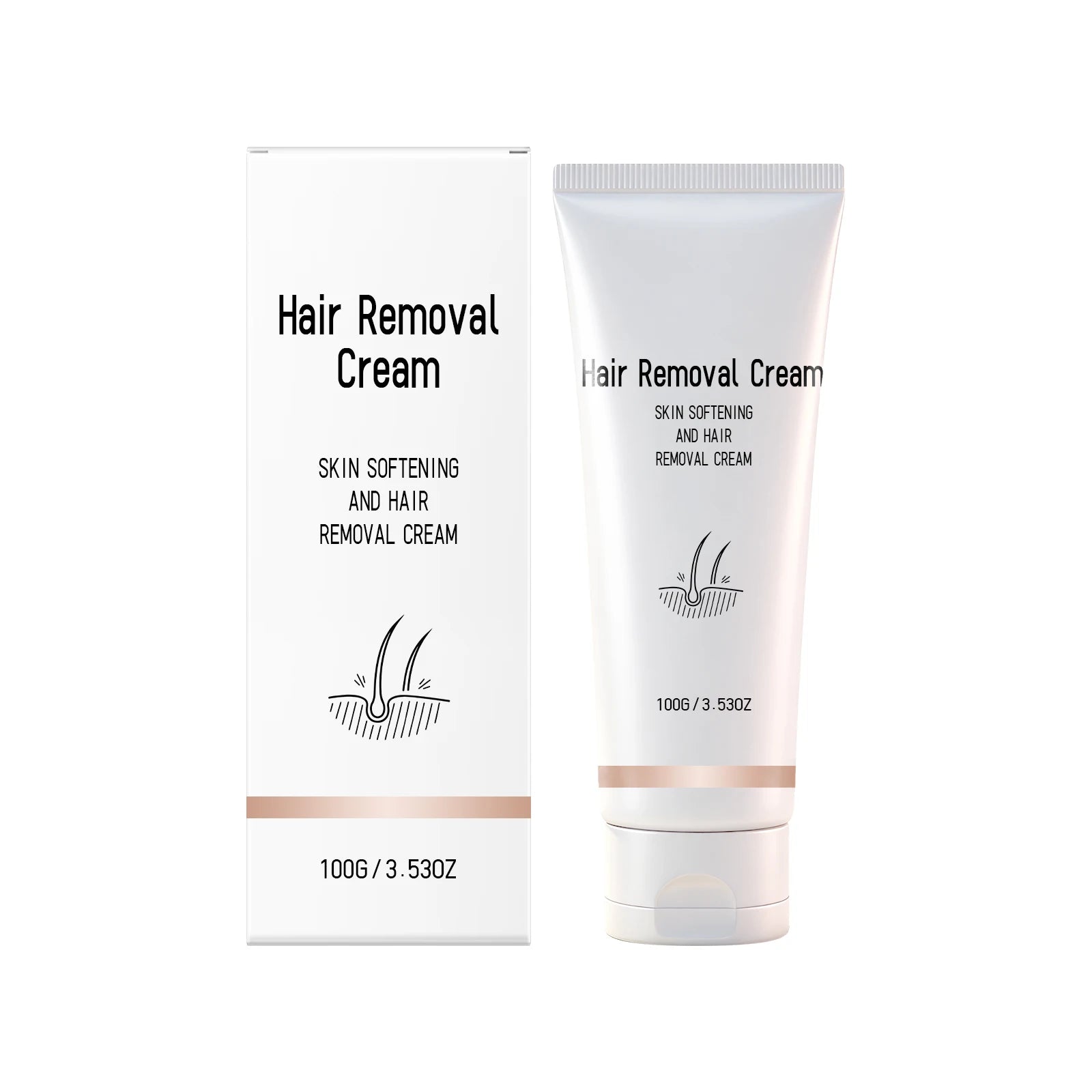 Instant Painless Hair Removal Cream – Smooth Skin 100g Hair Removal Cream Oasis Select 100g Boxed