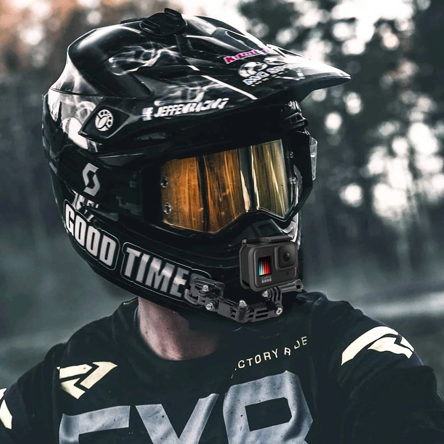 Motorcycle Helmet Mount for GoPro & Action Cameras | VeFly