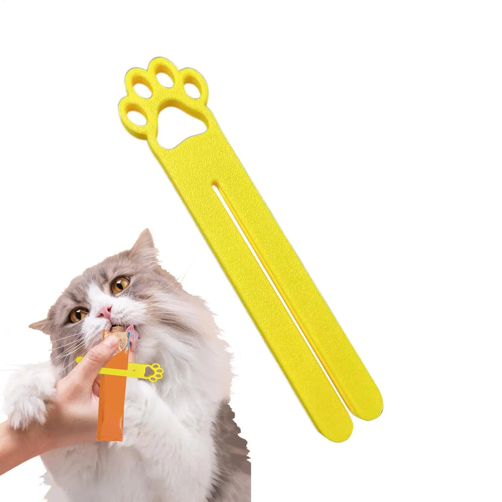 Cat Treat Squeezer – Cute Cat Head Wet Snack Dispenser