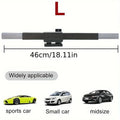 Easy-Install Automatic Retractable Car Sunshade - Uv Protection & Heat Insulation Adhesive Blackout Curtain Oasis Select black