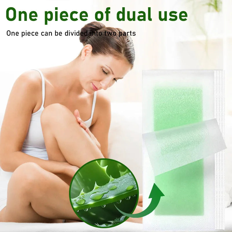40-Piece Cold Wax Strips – Face, Legs, Arms & Body Hair Removal Cold Wax Strips Oasis Select