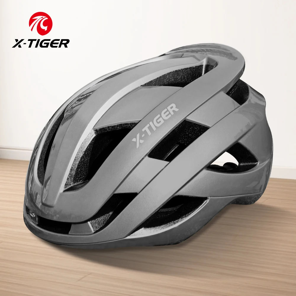X-TIGER Ultralight Bicycle Helmet Cycling Safety Helmet One-piece Breathable MTB Road Bike Helmet Adult Racing Bicycle helmets Oasis Select X-TK-1803