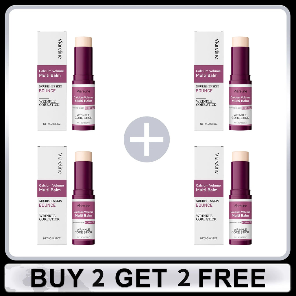 VIARELINE Calcium Volume Multi Balm Collagen Deep Moisturizing Face Skin Refresh Smoothing Brightening Firming Balm Stick Cream Oasis Select Buy 2 Get 2 Free