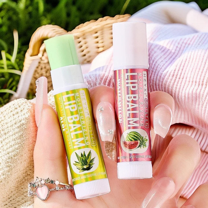 HEYXI 24-Piece Fruit Flavor Moisturizing Lip Balm Set Lip Balm Set Oasis Select