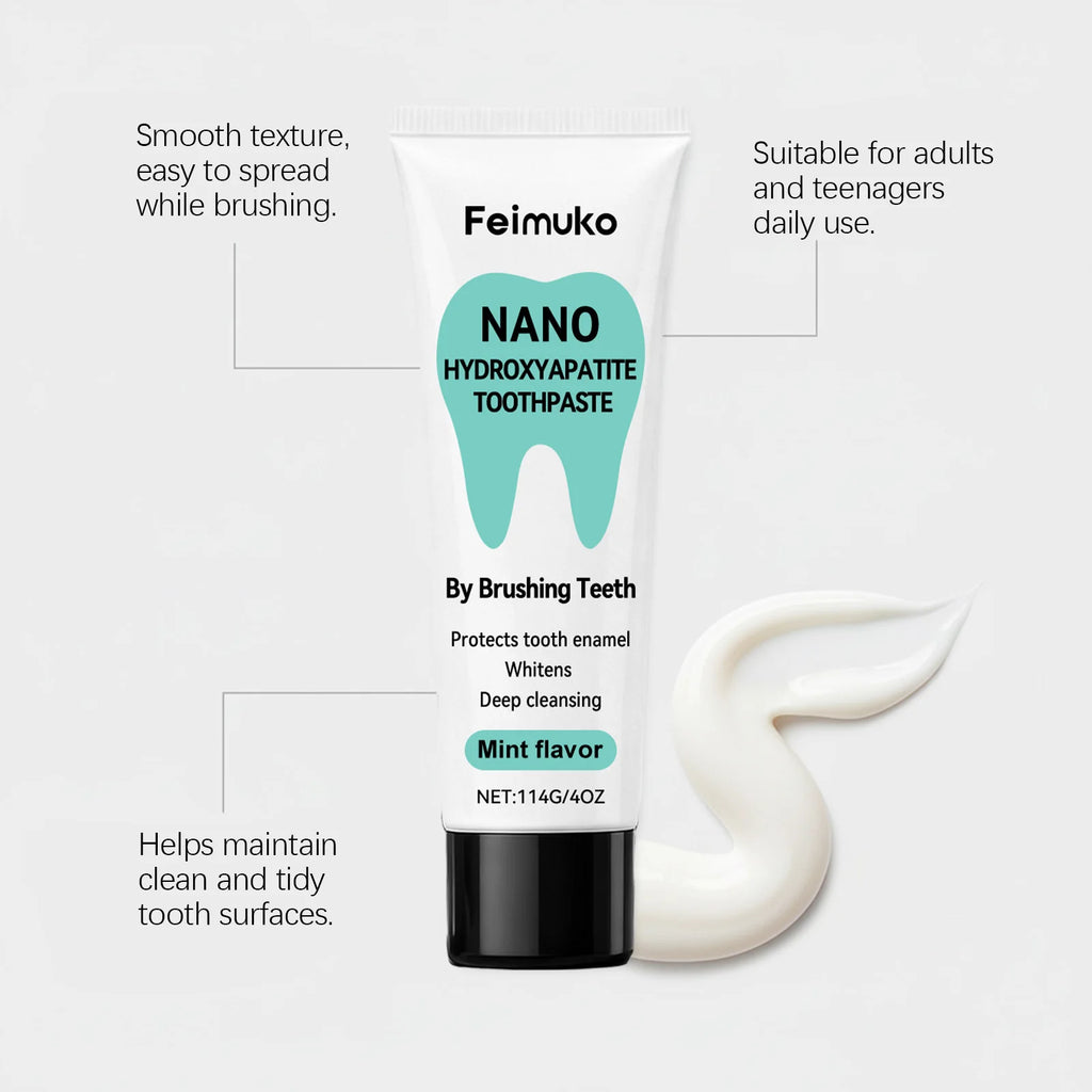 Mint Toothpaste Gentle Formula Daily Teeth Cleaning Long-Lasting Fresh Breath Oral Care Sensitive Gums Friendly Oasis Select