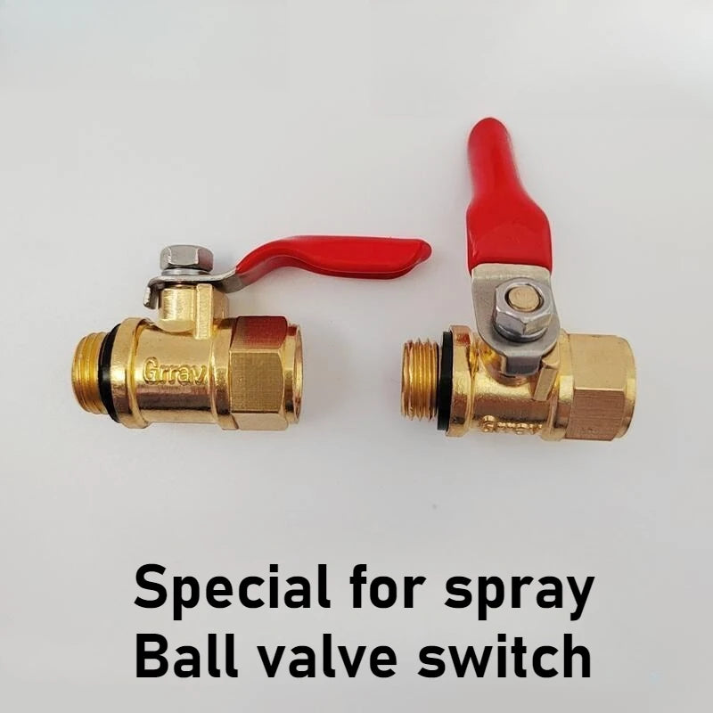 All Copper Valve Agricultural Pesticide Sprayer Ball Valve Switch High-pressure Plunger Pump Power Spray Accessories Oasis Select
