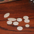 9 Pcs Saxophone Key Buttons Inlays For Alto Tenor Soprano Sax Repair Replacement Parts Sax Pearls Key Buttons Inlays Tools Oasis Select Beige