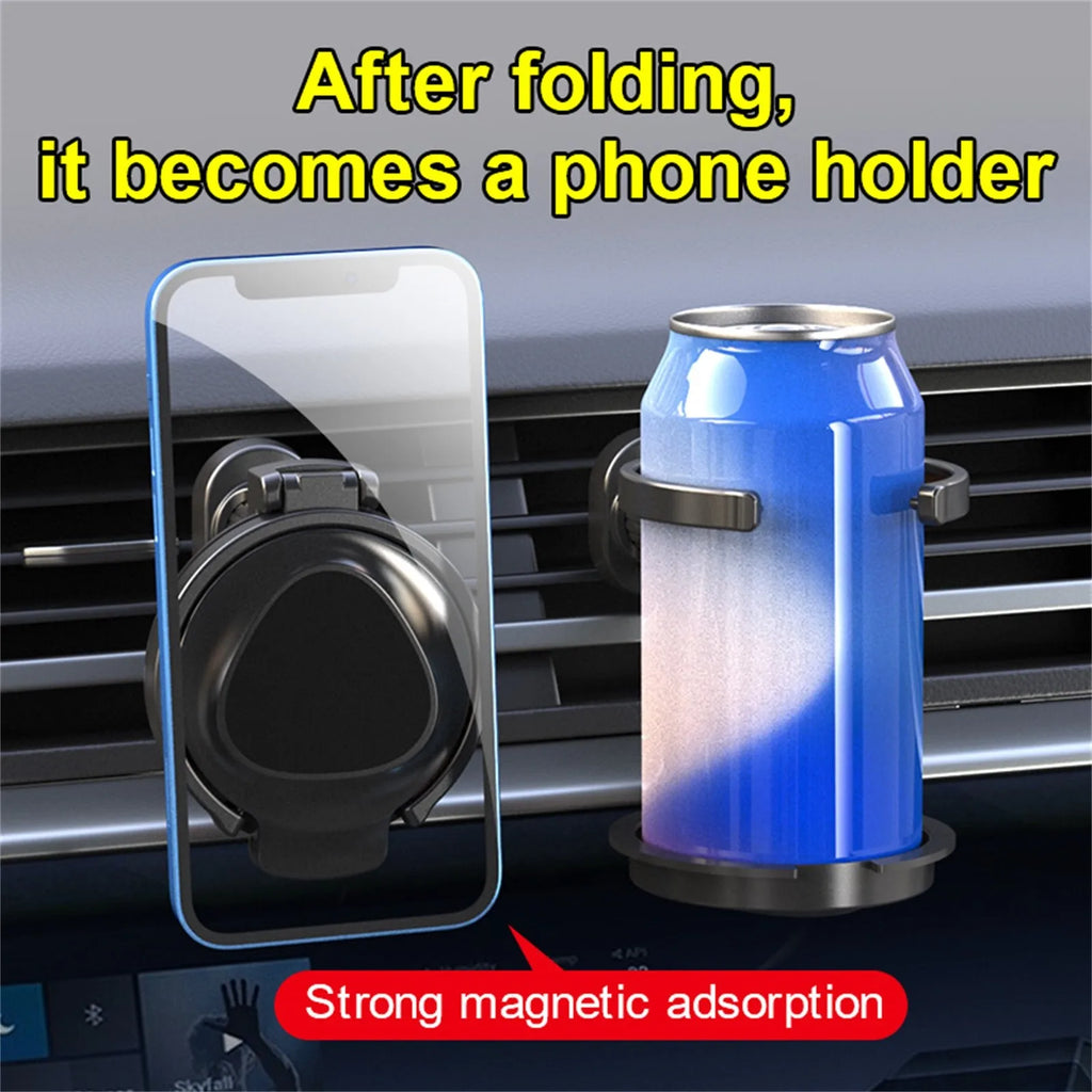 Car Air Vent Cup Holder – Collapsible Multi-Function Drink Holder Car Vent Cup Holder Oasis Select