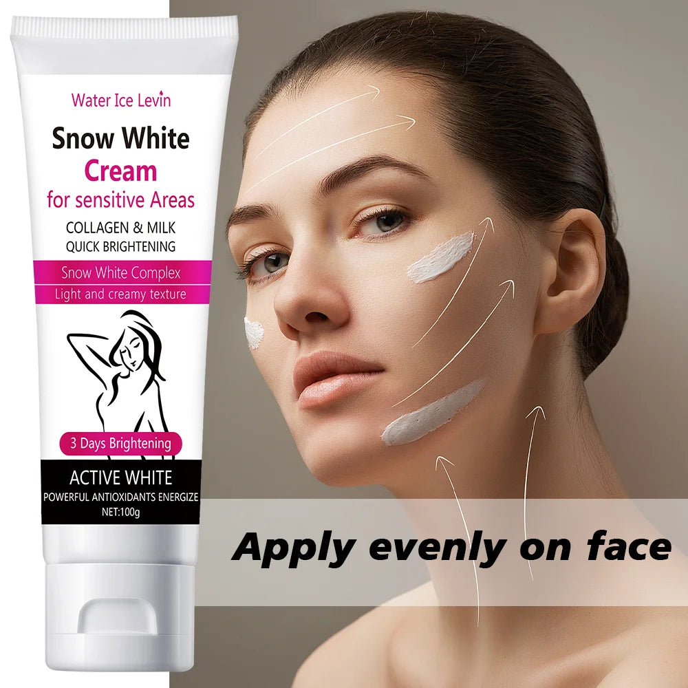 Face & Body Brightening Cream – Melanin Lightening Lotion 100g Skin Brightening Cream Oasis Select