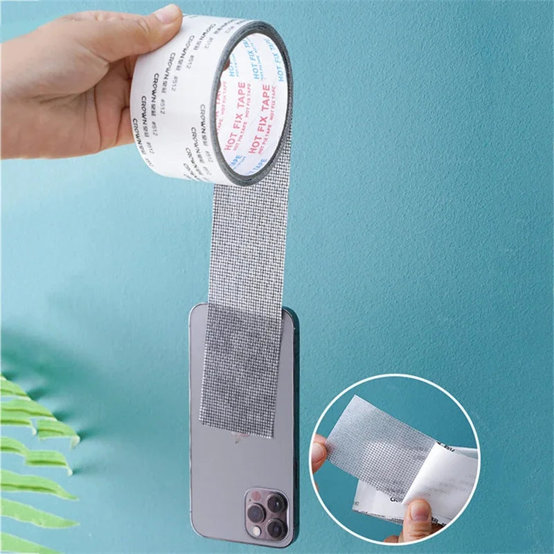 2M Window Screen Tape Anti-Mosquito Screen Repair Subsidy Self-Adhesive Door Curtain Mosquito Net Hole Patch Repair Tapes Oasis Select
