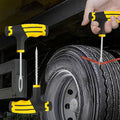 All-In-One Tire Repair Tool Kit for Cars and Bikes, Featuring Studding Tool, Tubeless Tyre Puncture Plug, and Rubber Strip Oasis Select Default Title