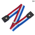 Buckle-Free Belts for Women Men Jean Pants Dress No Buckle Adjustable Stretch Elastic Waist Band Invisible Belt DropShipping Oasis Select A4