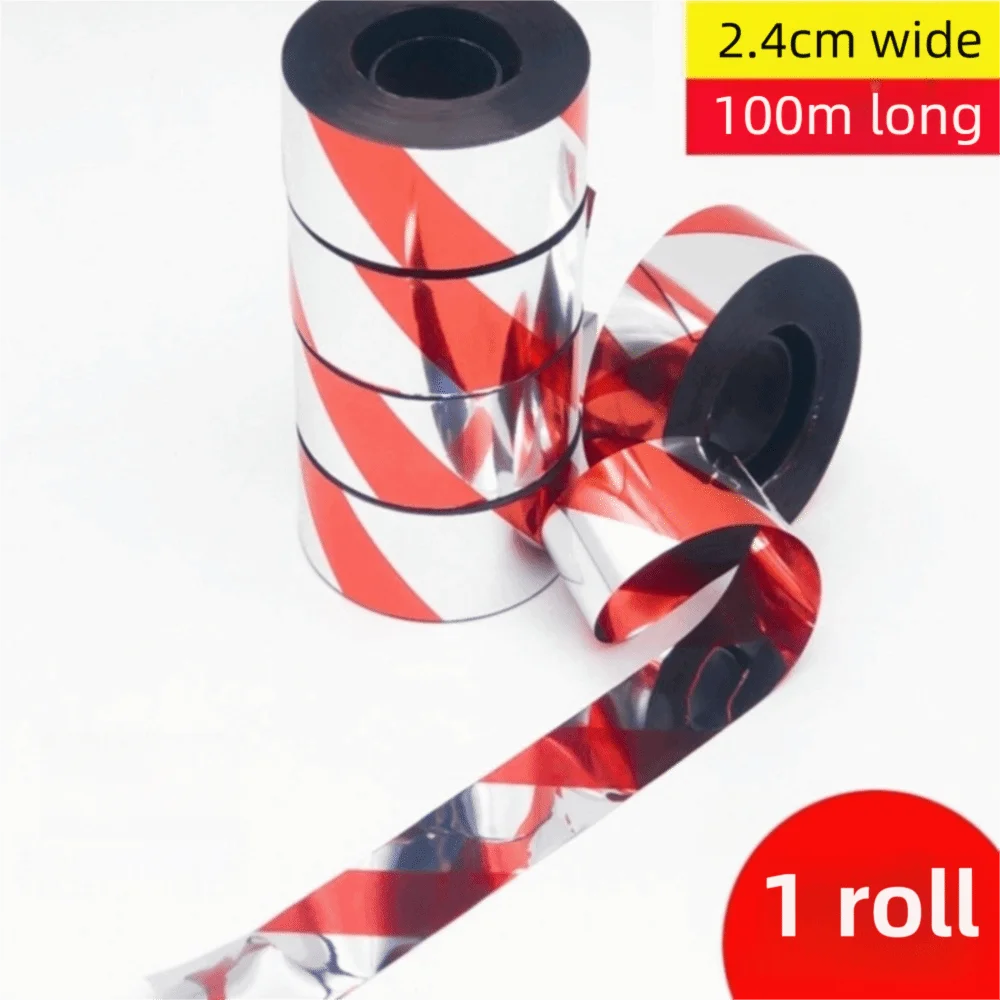 50M/100M/300M Double-sided Reflective Bird Repellent Ribbon Multipurpose Adhesive-free Anti Bird Tape Flashing Hanging Oasis Select Style 5