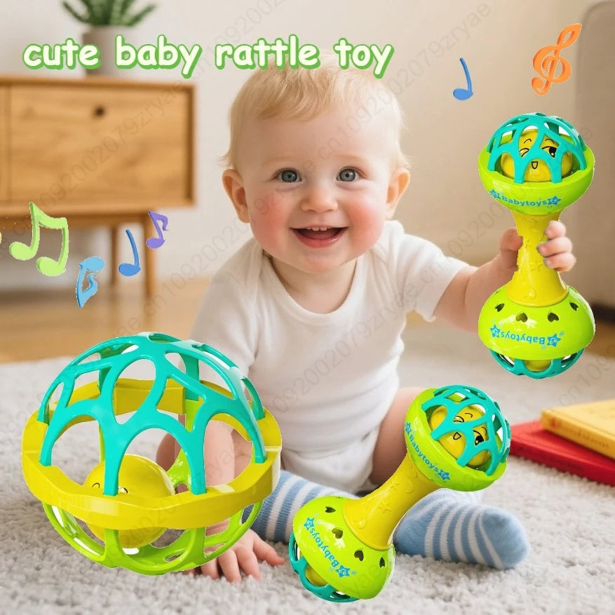New Baby Rattles 0 12 Months Ringing Toy, Available in Multiple Colors, Bright and Eye-catching, Loved By Babies, Christmas Gift Oasis Select
