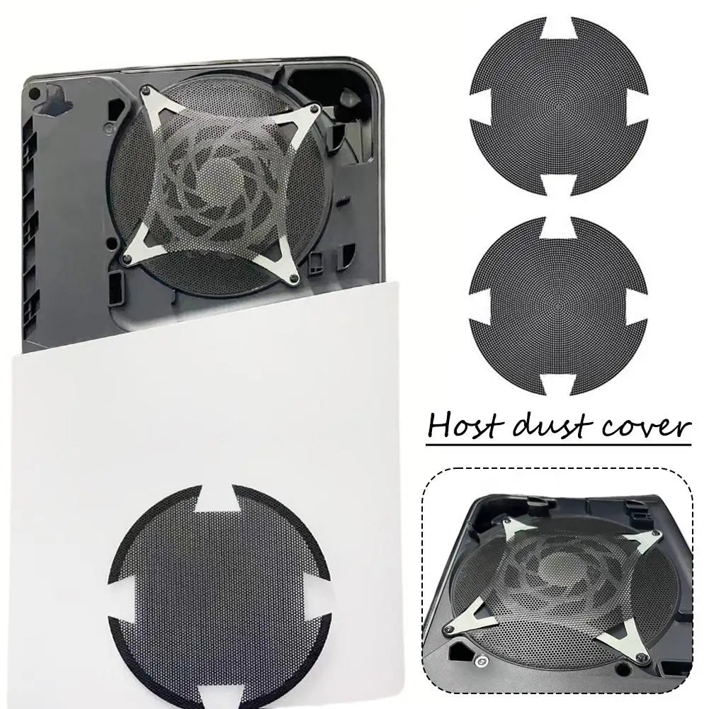PS5 Pro & Slim Dust Filter Mesh Cover 2-Pack | Easy Clean