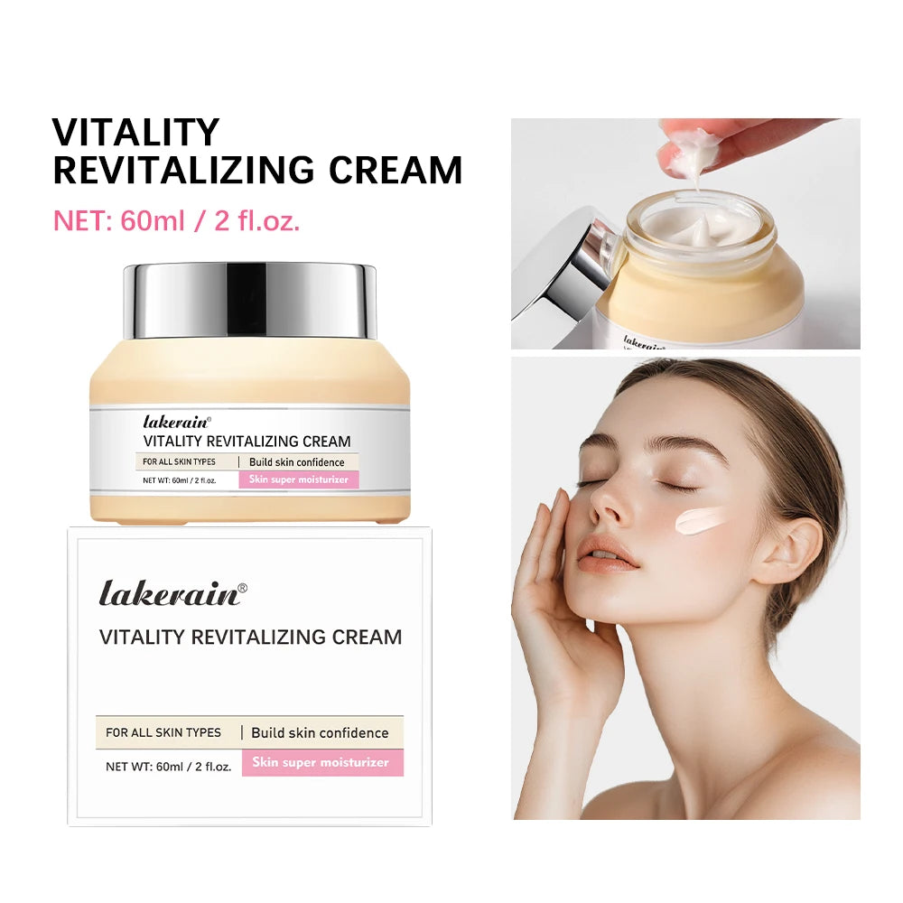 Vitality Revitalizing Cream Anti-aging facial Moisturizes Tightens The Skin To Improve Dry Skin And Fine Lines Skin Care Product Oasis Select cream