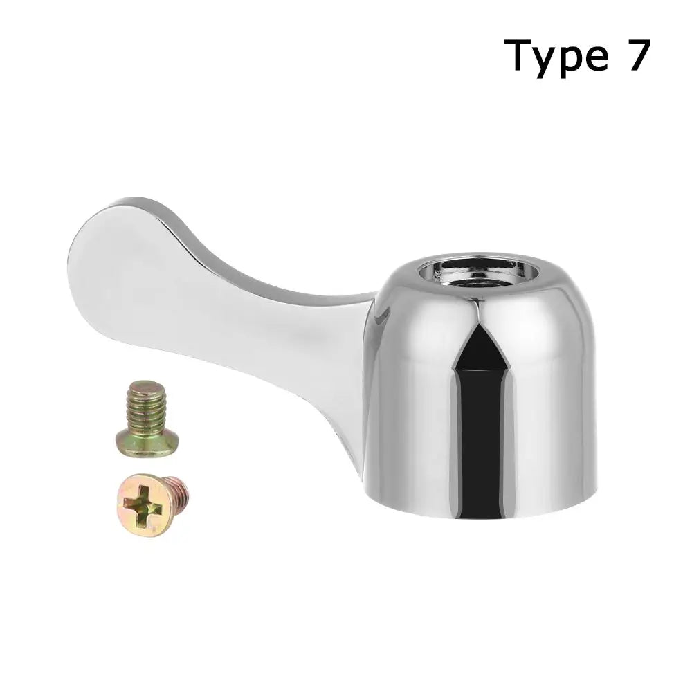 Triangle Valve Small Spout Dish Basin Faucet Handle Switch Handle Accessories Single Cold Quick Open Valve Core Handwheel Oasis Select 7