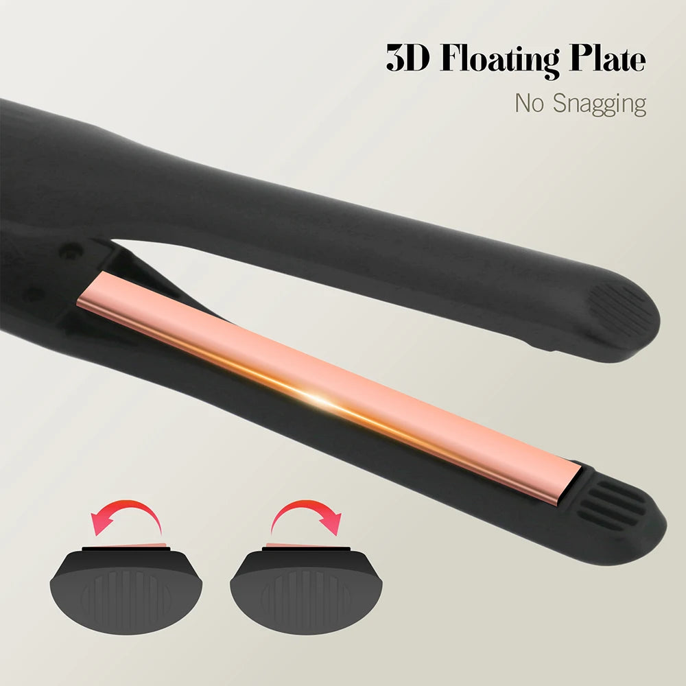 URGGU Mini Titanium Pencil Flat Iron – Short Hair & Beard