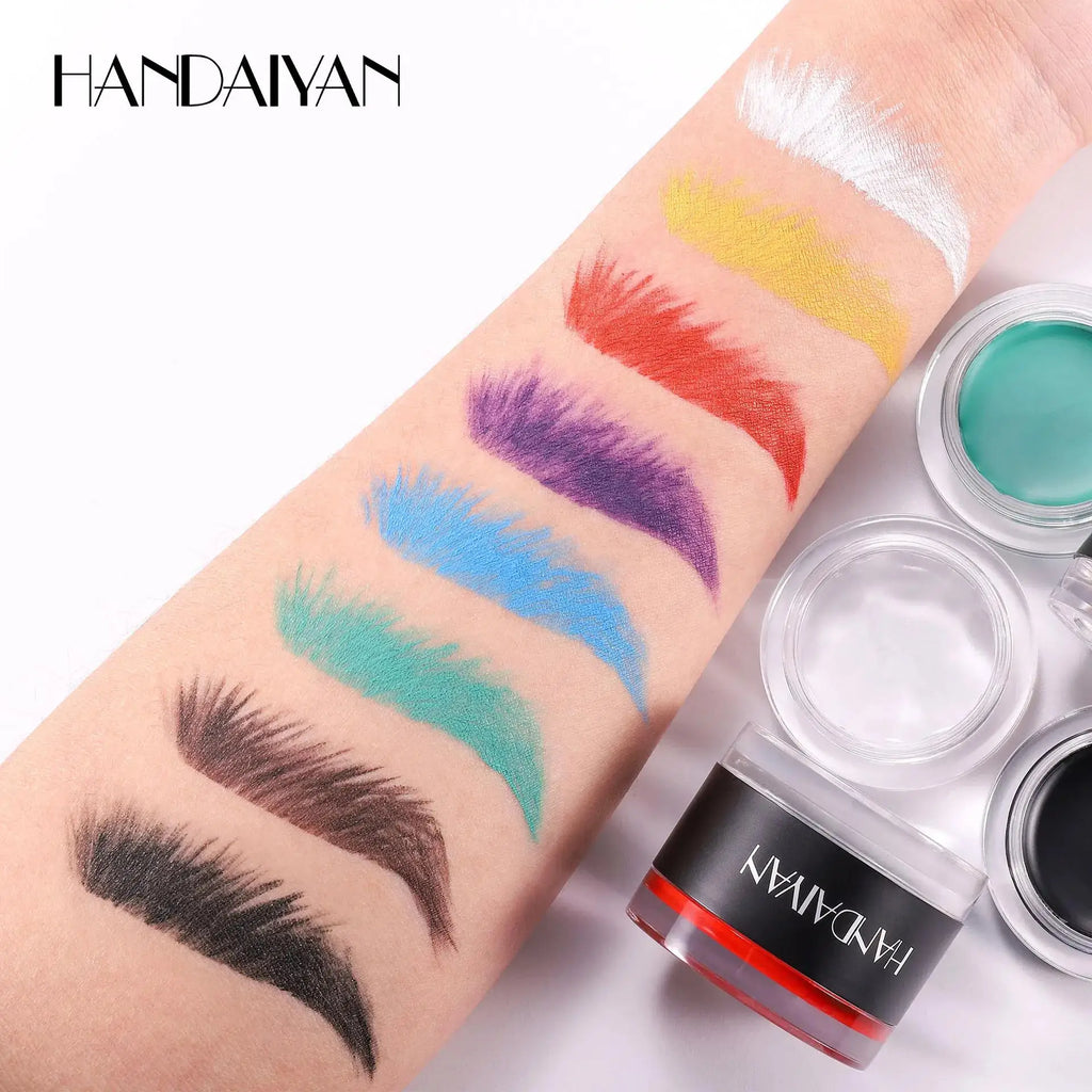 Handaiyan 2-in-1 Waterproof Eyebrow Wax & Tint Pomade | 3D Brows
