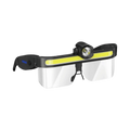 Hands-Free LED Headlight Goggles – Wide-Angle Floodlight USB-C