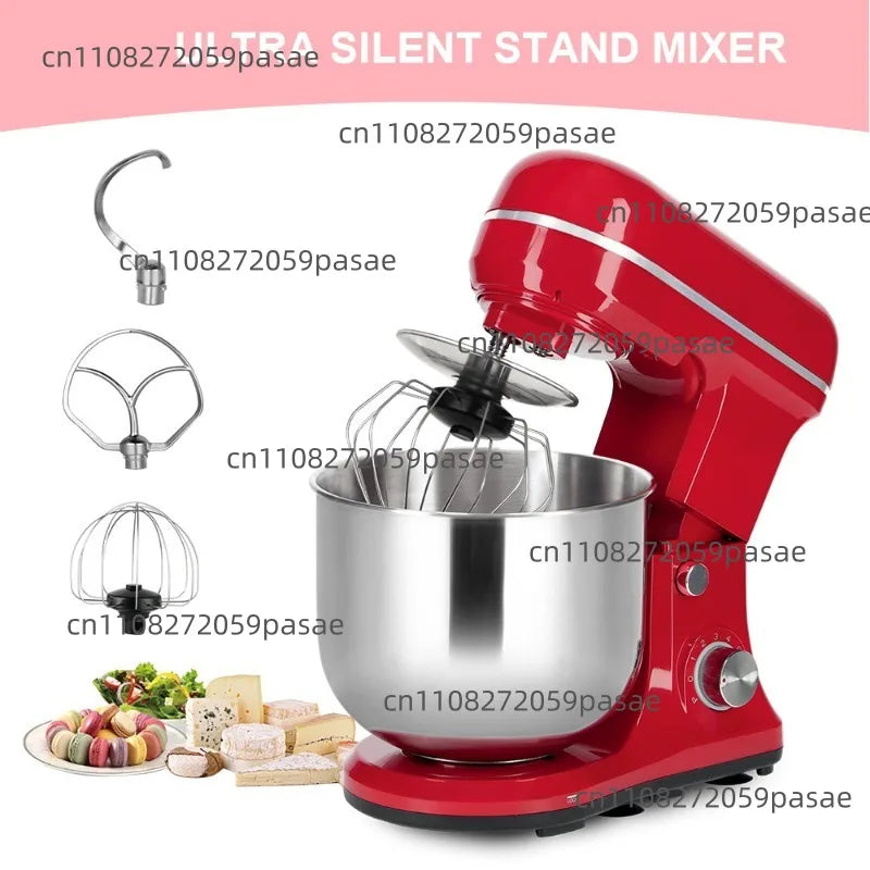5L Stand Mixer – 6-Speed Dough Blender & Egg Beater