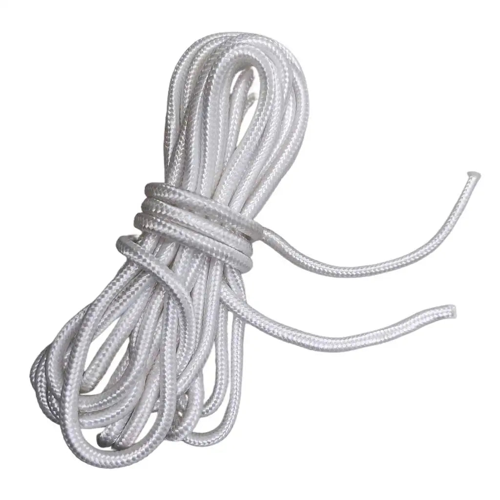 6Meters 6mm Side UV-resistant Inflatable Boat gunwale line Water Fishing Raft Side Rope Safety Line Oasis Select White