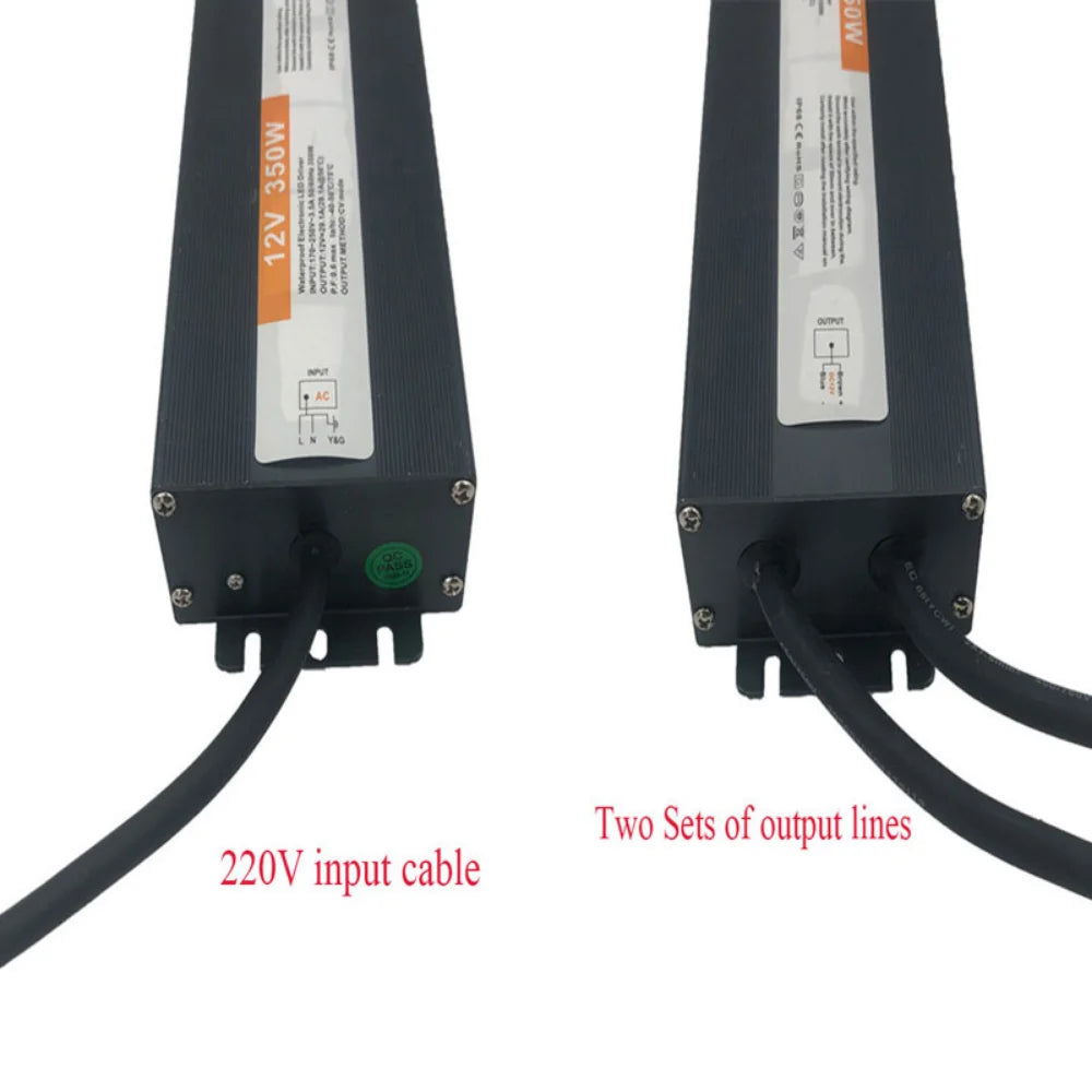 DC 12V 24V 50W Power Supply AC 220V IP67 Waterproof Transformers LED Driver 1A 3A 5A 10A 25A 12W 36W 50W 60W 100W 200W 300W 400W Oasis Select