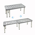 Étagère rétractable, 1 pièce, support de rangement multifonction, organisateur d'articles ménagers, bouteille d'assaisonnement Oasis Select grey