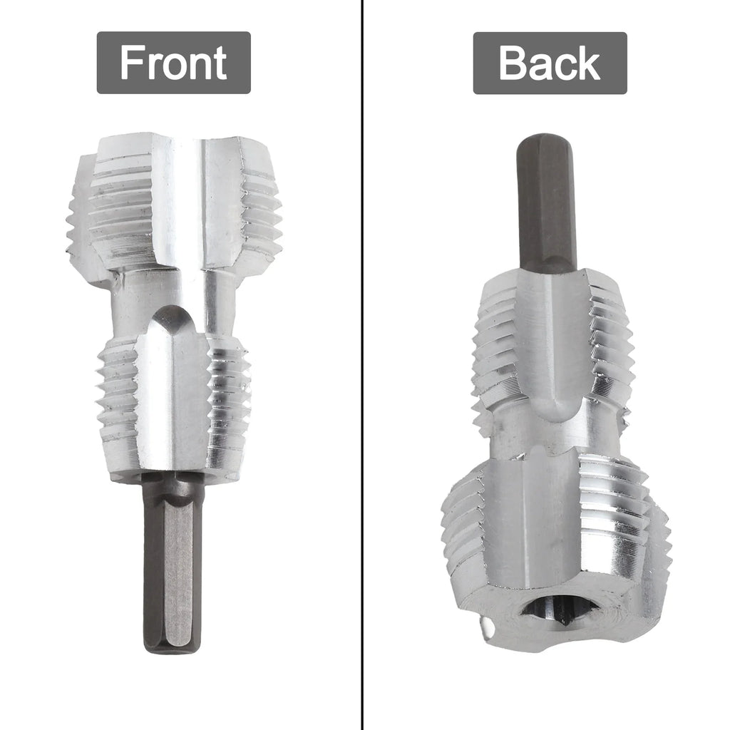 Pvc Pipe Threader Kit 4 Points 6 Points PPR Water Pipe Internal Thread Opener For Pvc Plastic Pipe Waterpipe Tapping Tool Oasis Select