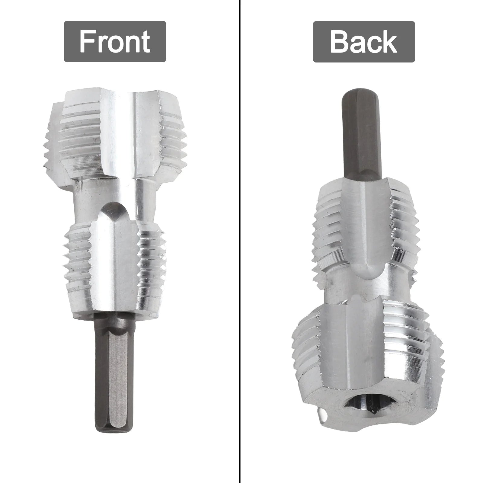 Pvc Pipe Threader Kit 4 Points 6 Points PPR Water Pipe Internal Thread Opener For Pvc Plastic Pipe Waterpipe Tapping Tool Oasis Select