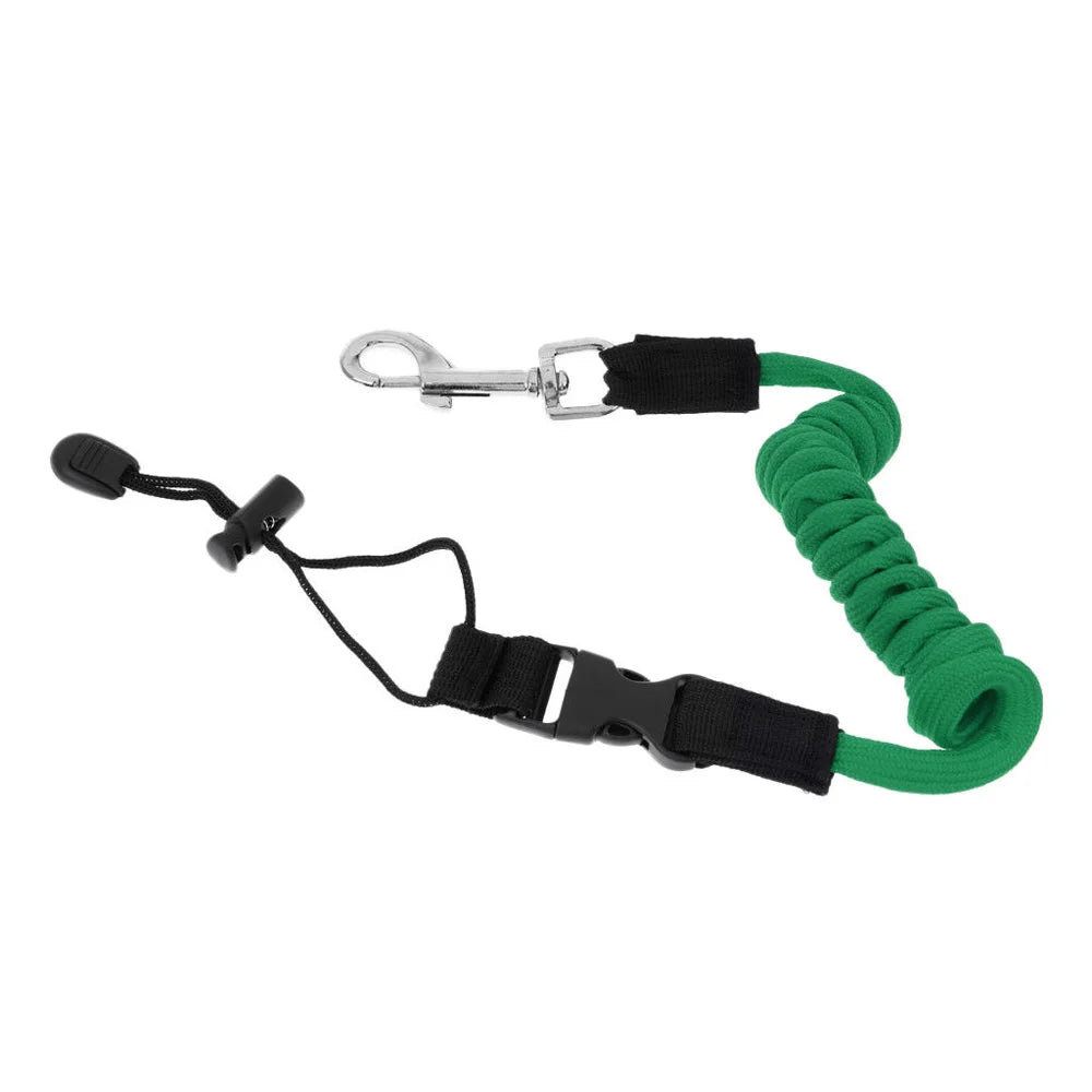 Elastic Coiled Cord Lanyard SUP Paddle Leash for Kayak Canoe Rowing Boat Oasis Select