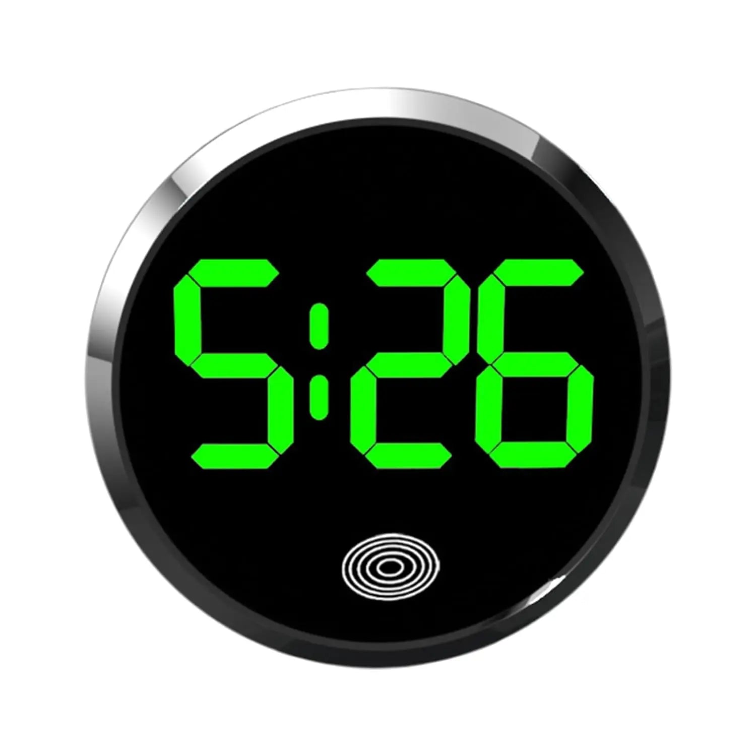 Car LED Clock Universal Fashionable Touch-Control Dashboard Watch With LED Display Light For Fridge RV Classroom Travel Vehicle Oasis Select A