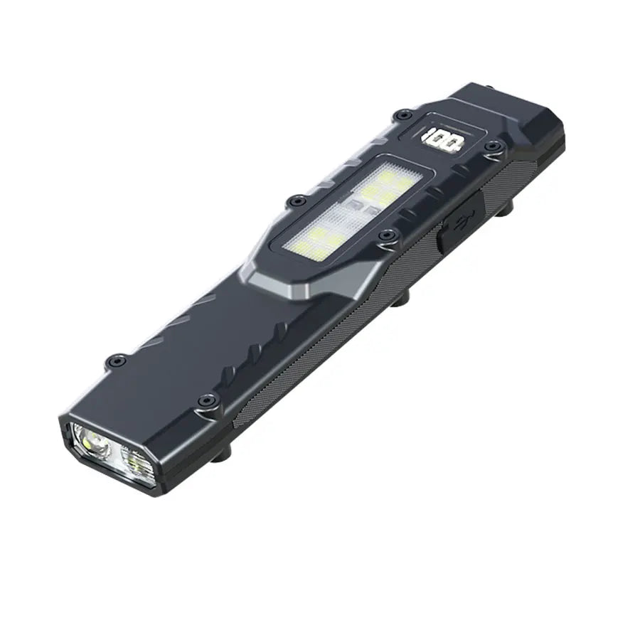ZHIYU EDC Tactical Flashlight 1200 Lumen Dual LED+COB USB-C