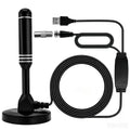 DTMB TV Antenna Aluminum Rod Suction Cup Type for Europe & America ATSC DVB-T2 Domestic TV Antenna Oasis Select black