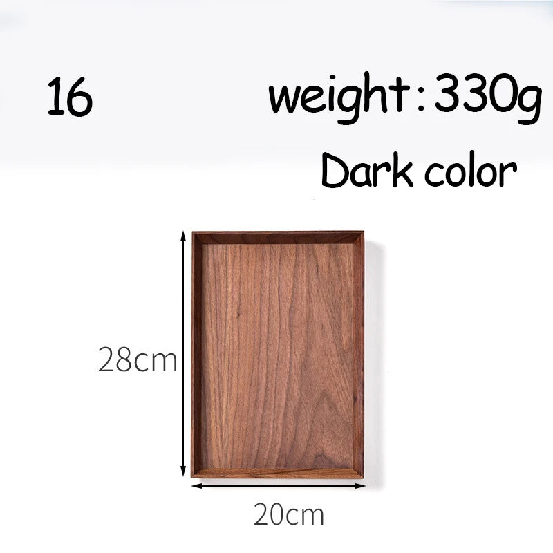 Oval Serving Trays Tableware Dessert Tea Saucer Coasters Coffee Coasters Wooden Plate Storage Food Display Home Hotel Decor Oasis Select 16