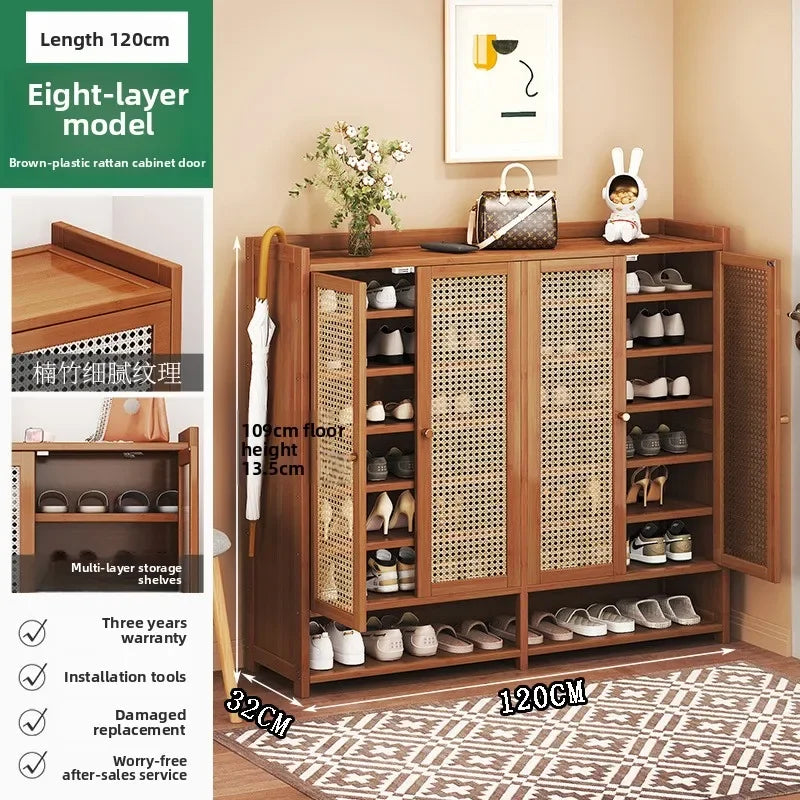 Entry to the door of the shoe cabinet, large-capacity shoe cabinet, multi-layer porch, for the corridor outside the door durable Oasis Select