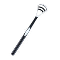 Tongue Scraper Tongue Cleaning Brush Care Plastic Tongue Scraper Travel Portable Freshen Breath Tongue Brush Cleaner for Oral Ca Oasis Select Black 1pcs