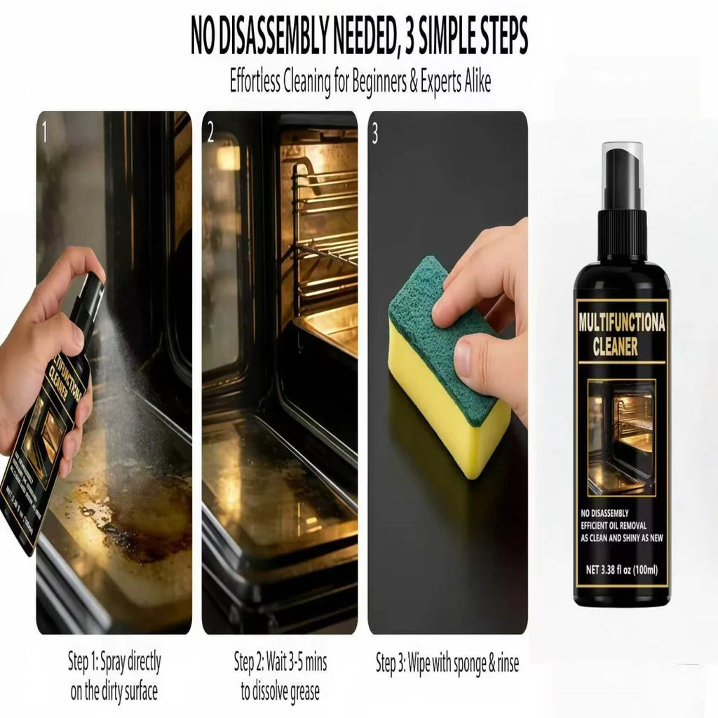 Oven & Kitchen Cleaner Spray – Grease Cutting Formula 100ml Kitchen Cleaner Spray Oasis Select