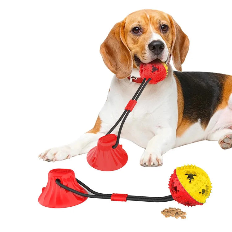 Dog Toys, Teeth Grinding, Food Leakage Device, Suction Cup Ball, Release, Tough To Chew, Dog Toys, Pet Supplies, Chew Oasis Select 24001A