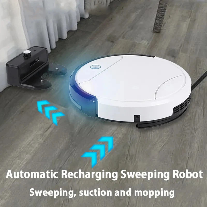 GUOHE 3-in-1 Robot Vacuum – Auto Dock, Mop & 2000Pa Suction