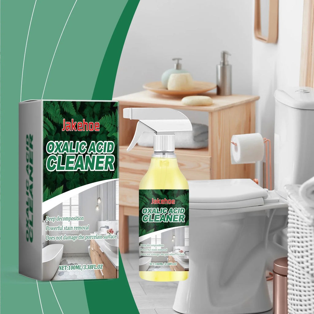 Jakehoe Oxalic Acid Cleaner Toilet Cleaning Stain And Urine Stain Removal Cleaning Agent Remove Urine Stains And Yellow Dirt Oasis Select