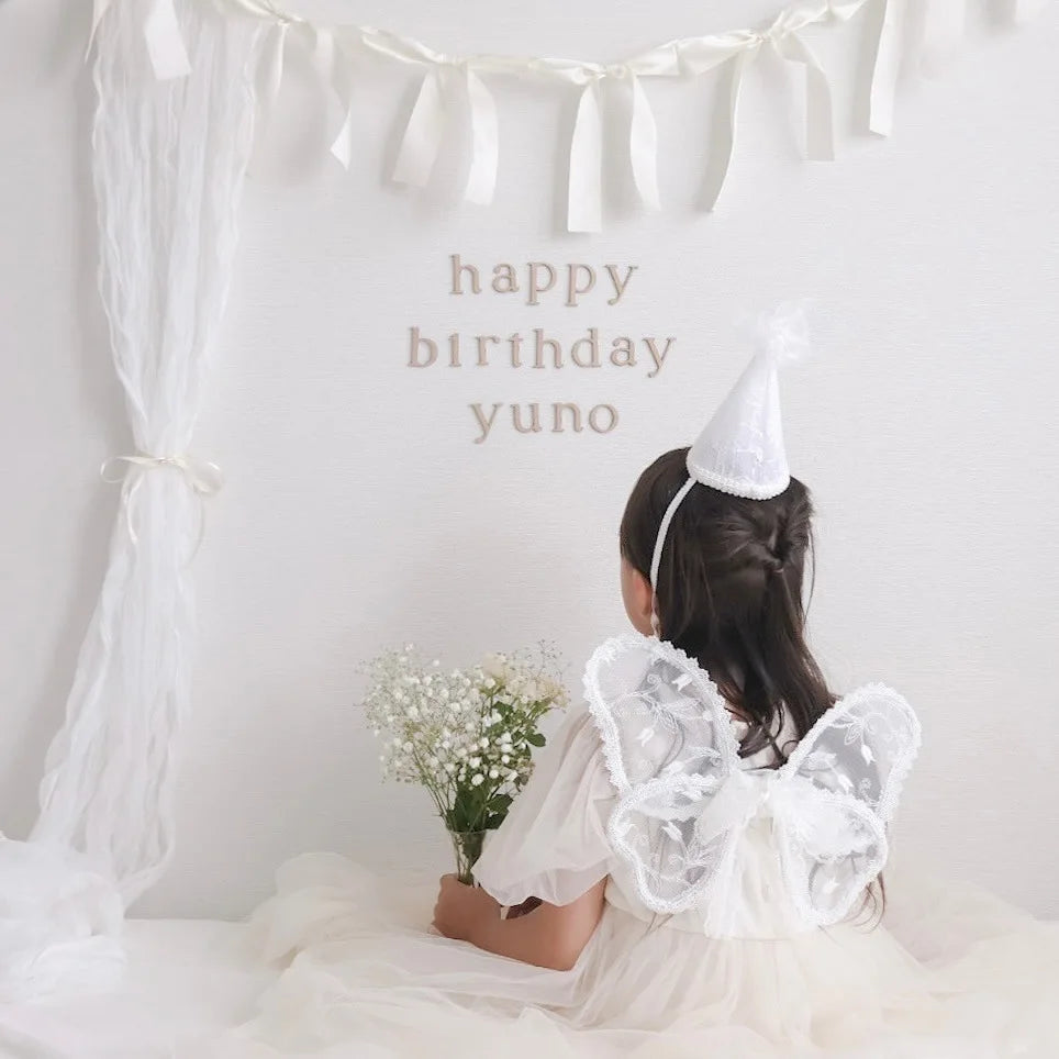 1.8M Pink White Blue Satin Bow Handmade Webbing Hanging Garlands for Birthday Wedding Party Girl Room Girly Heart Decorations Oasis Select Pure White