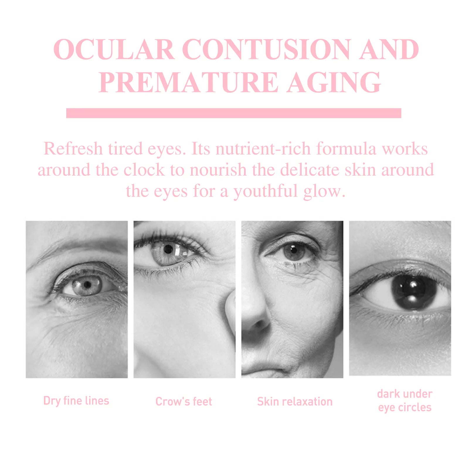 Retinol Eye Cream Stick Lifting Fade Fine Line Remove Dark Circles Eye Bags Anti Puffiness Moisturizing Smoothing Eye Skin Care Oasis Select