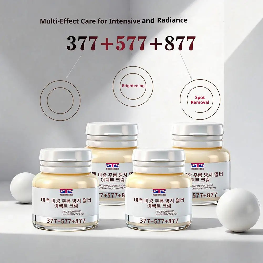 15gx4pcs 377 577 877 Nicotinamide Face Cream Whitening and Spot-Removing Dark Corrector Freckle Remove Multi-effect Cream Oasis Select