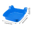 Portable foot bath suitable for ground level pool entrances Foot Soak Basin for Home Outdoor Camping Spa Basin Pool Tub for Feet Oasis Select Blue