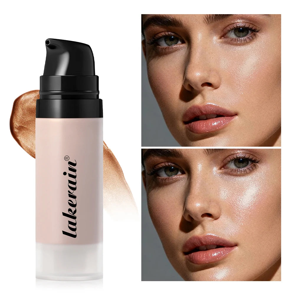 Glowy Super Gel Lightweight Dewy Multipurpose Llluminator Primer Highlight Foundation Moisturizing Nourish Non-Sticky Primer M Oasis Select
