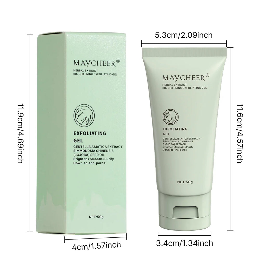 Herbaceous Exfoliating Peeling Gel Face Scrub – Moisturizing Exfoliating Peeling Gel Oasis Select