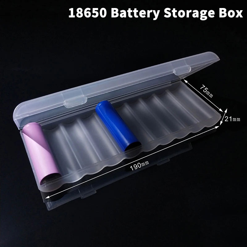 Waterproof Multi-Slot Battery Storage Box – AA AAA 18650